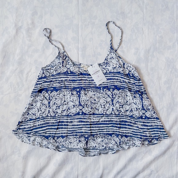 Wishlist Tops - Wishlist Splitback Flowy Tank - BRAND NEW! (Size : M)